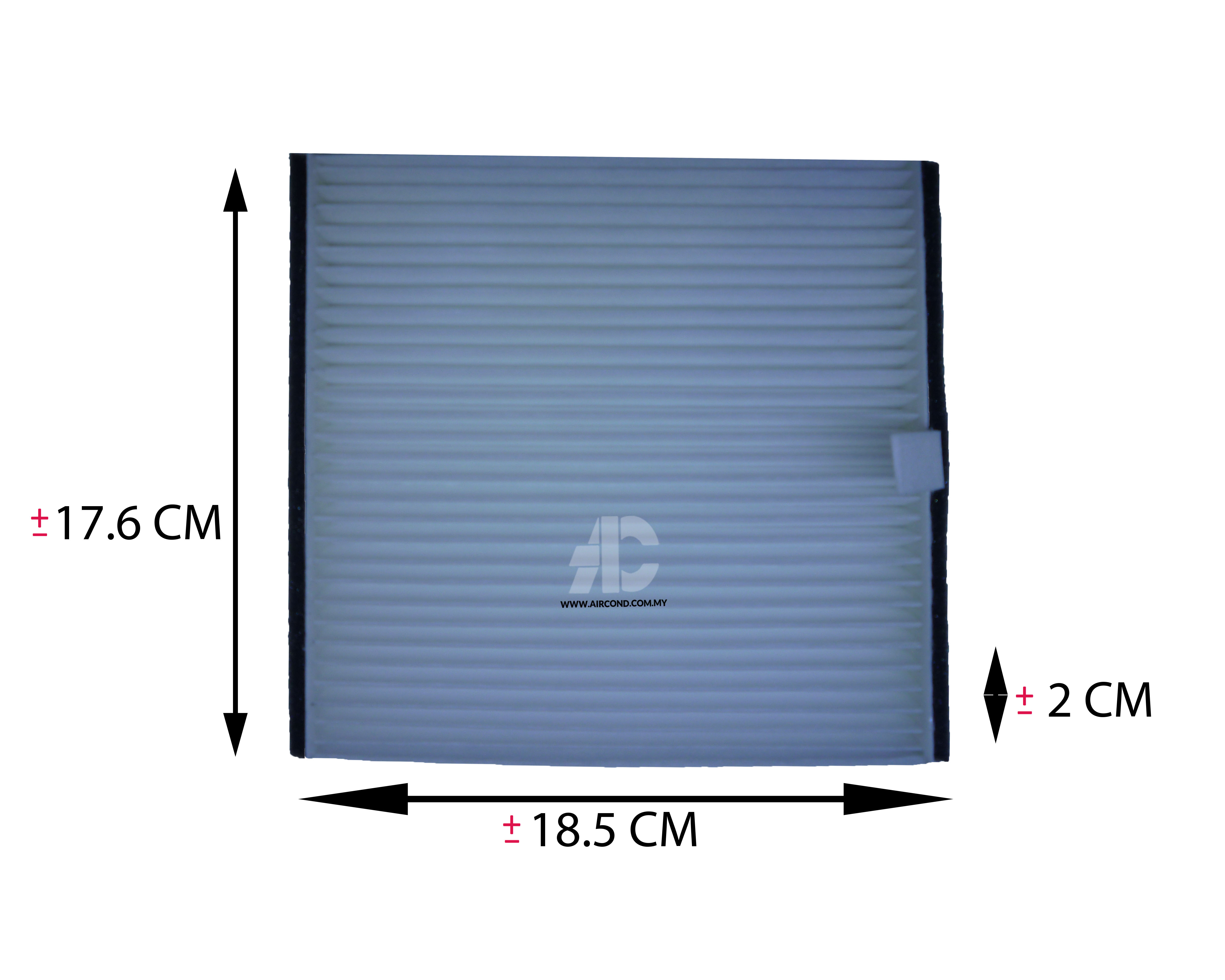 CABIN AIR FILTER Proton EXORA / SAVVY (PATCO SYSTEM)
